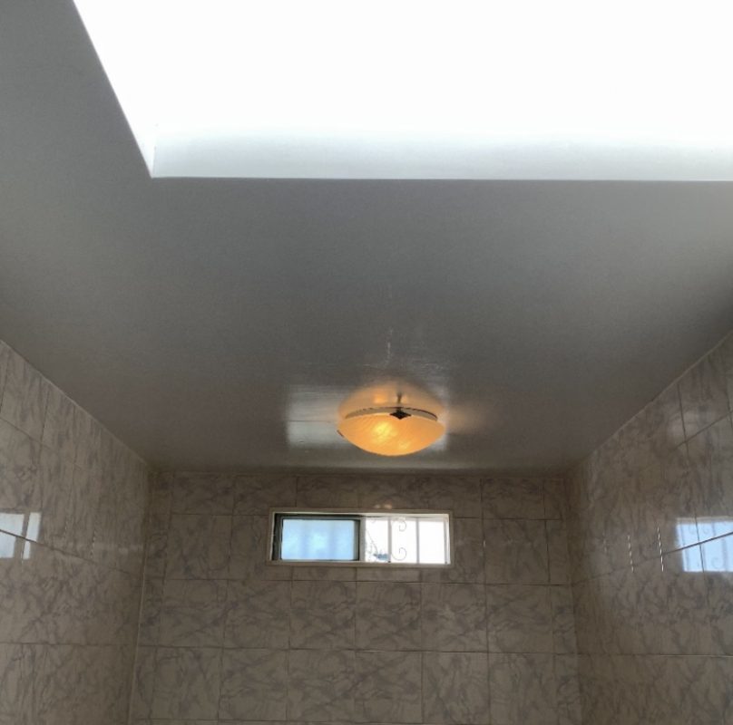 Recent drywall repair work in San Diego